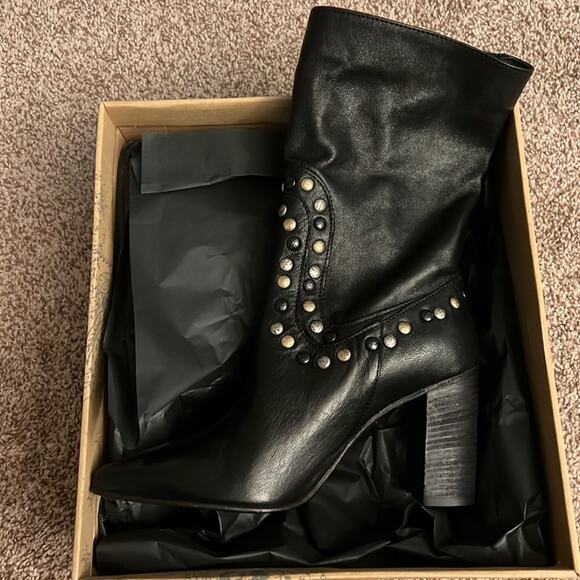 Free People Dakota Studded Western Boot Size 6.5 - Picture 4 of 8